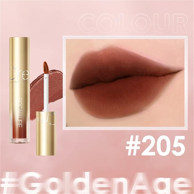 FOCALLURE Matte Lipstick Waterproof Longlasting Quick-Drying Glorious Lip Longlasting