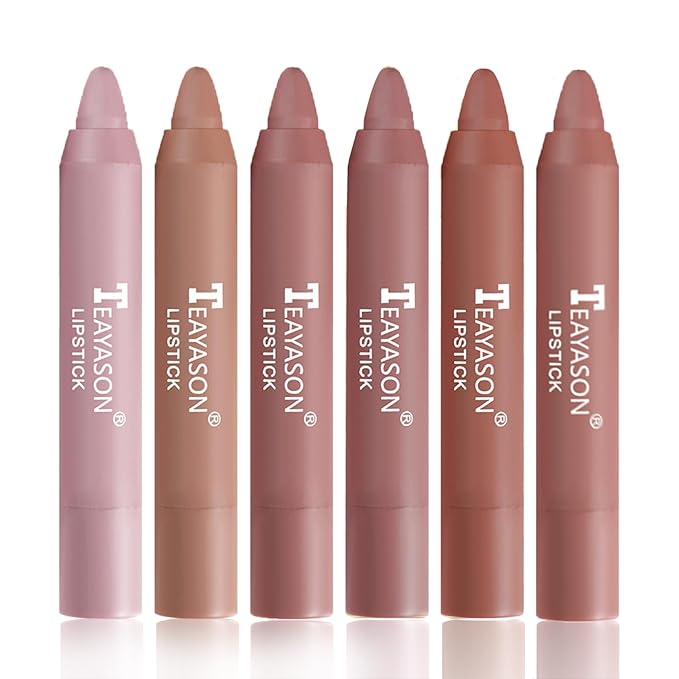 Nude Lipstick Set Matte Lipstick Waterproof Long Lasting Long