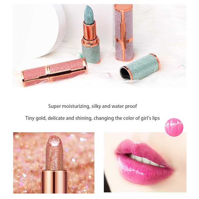 Lipstick Lipstick Glitter HEITIGN Glitter Star Lipstick Nourishing Glitter