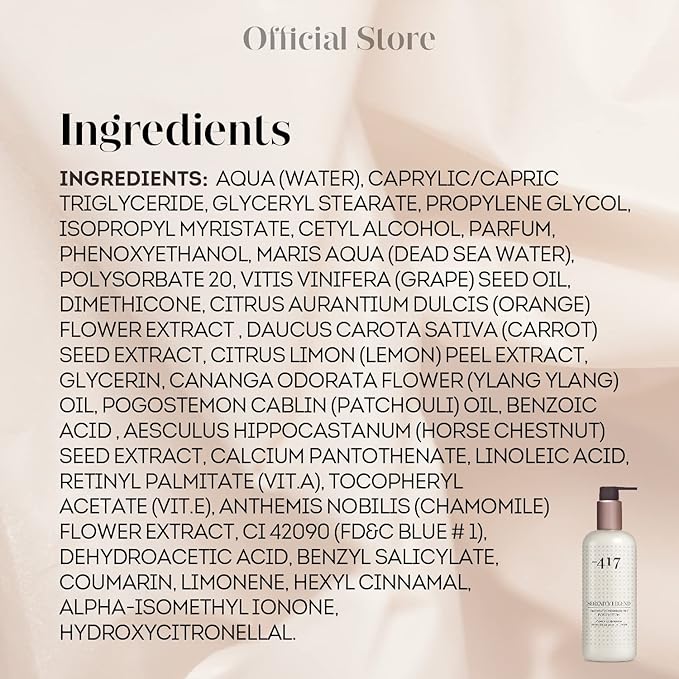 '-417 Dead Sea Cosmetics Aromatic Refreshing
