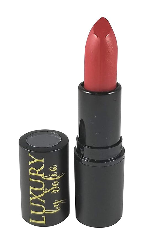 All Natural Lipstick, Semi Matte Lip Color, Moisturizing Lipstick, Non Toxic, Non GMO, Highly Pigmented, Long Lasting Lipstick, Vegan Makeup for Women (7 Shades)