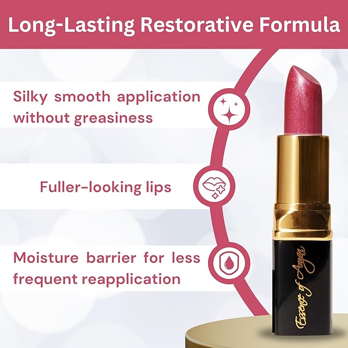 ๐๐๐๐ฒ๐ป๐ฐ๐ฒ ๐ผ๐ณ ๐๐ฟ๐ด๐ฎ๐ป Deep Moisturizing Pink Lipstick, Long Moisturizing
