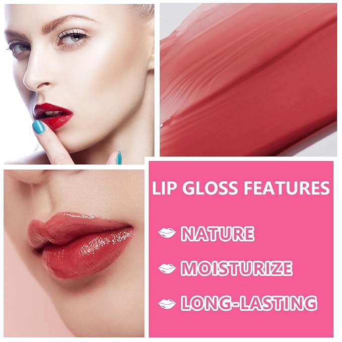 6 Colors Lip Stain Tint Matte Lip Gloss Gloss