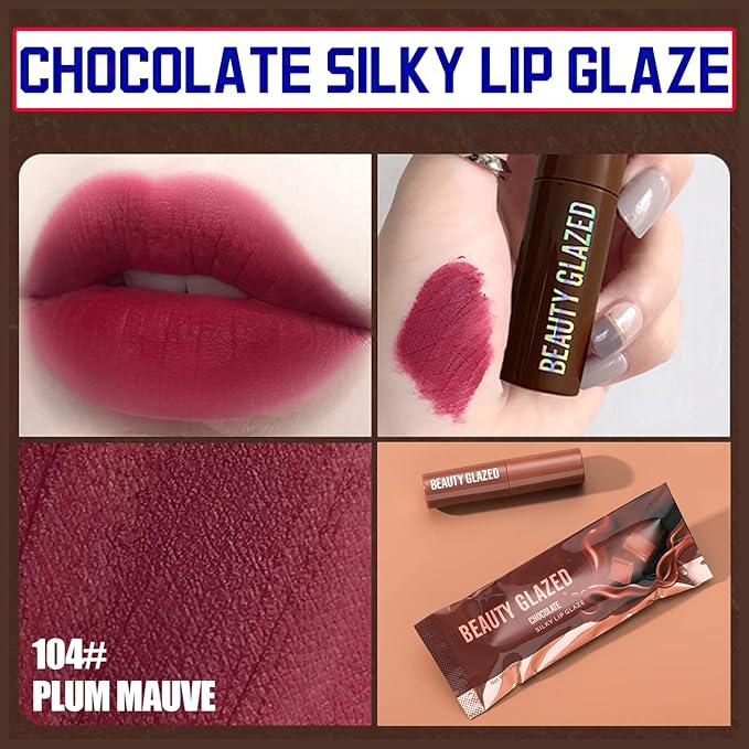 MIELIKKI Chocolate Matte Liquid Lipstick, Long Lasting Lip Long