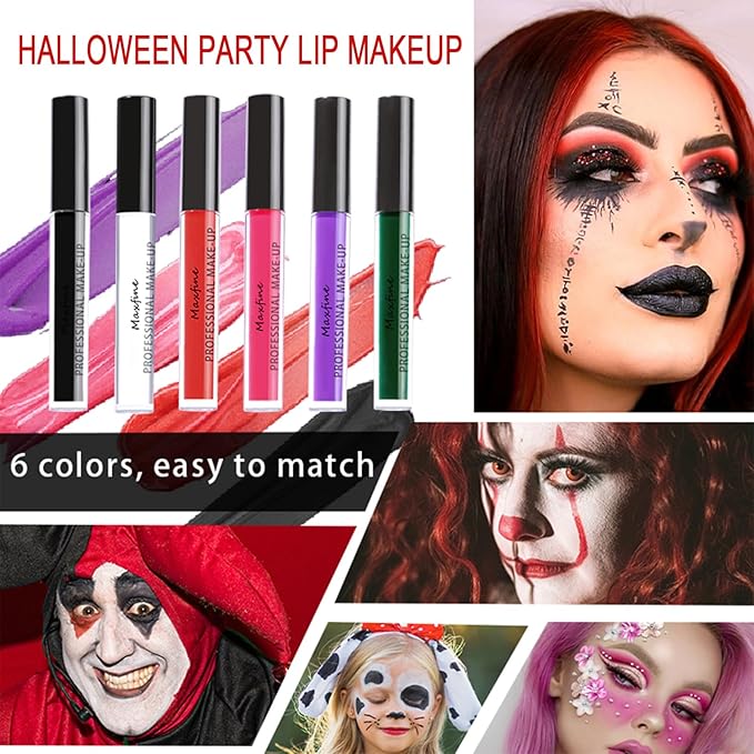 Purple Matte Lipstick Lip Stain High Pigmented Long High