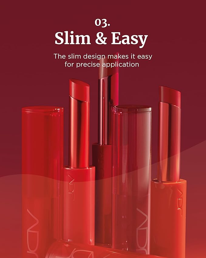 VDL Lip Stain Melted Shine Lipstick 02, Candy Long-Lasting