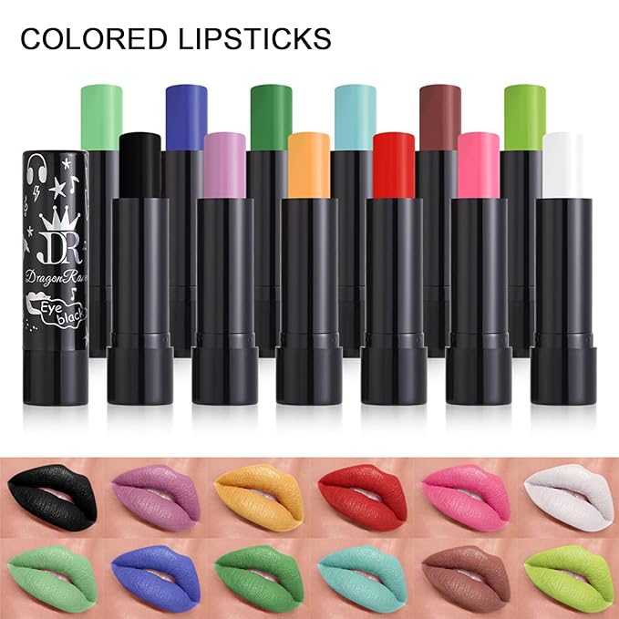 Pink Matte Lipstick Tube, Smudge Proof Long Lasting Smudge