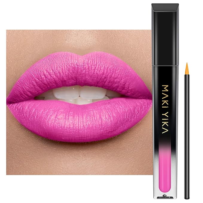 MAKI YIKA Pink Lipstick for Women Color Stay Lipstick