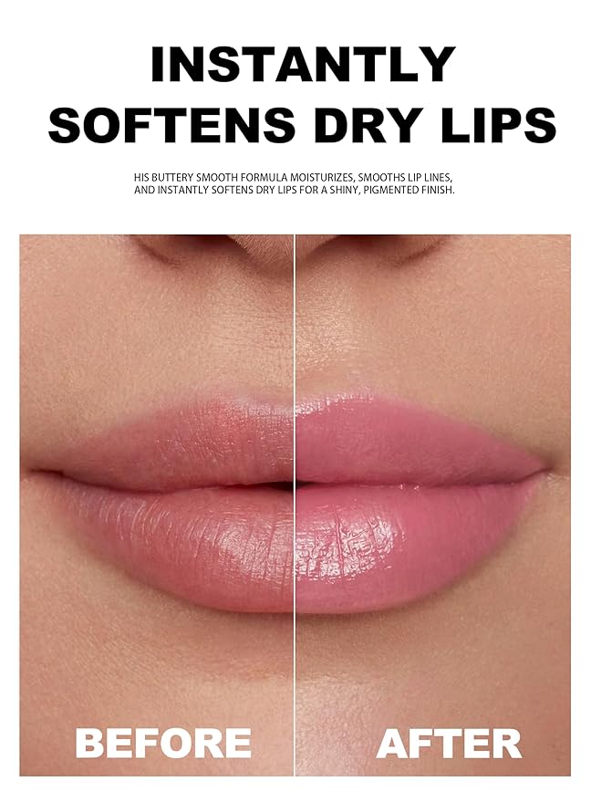 Mirror Water Lip Balm Tint, Long-Lasting, High Pigmented Long-Lasting,