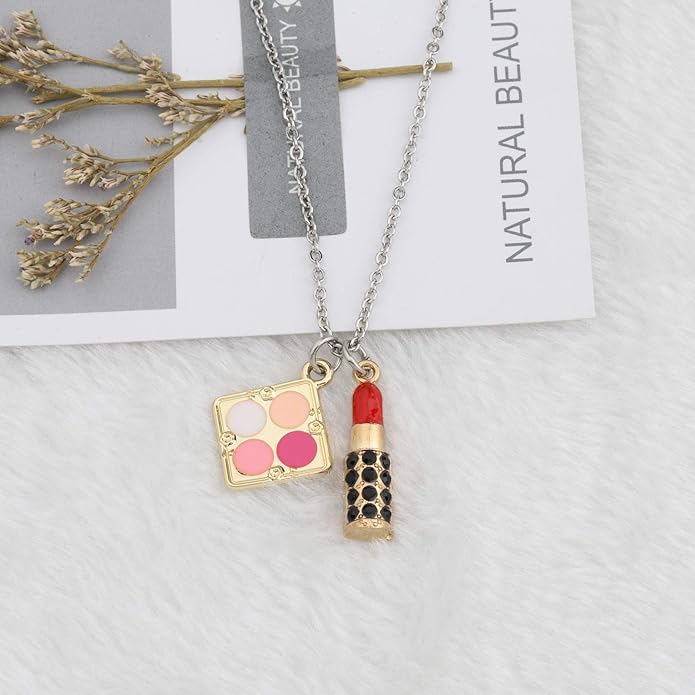 WSNANG Lipstick 3D Earrings Estheticians Gift Makeup Artist WSNANG