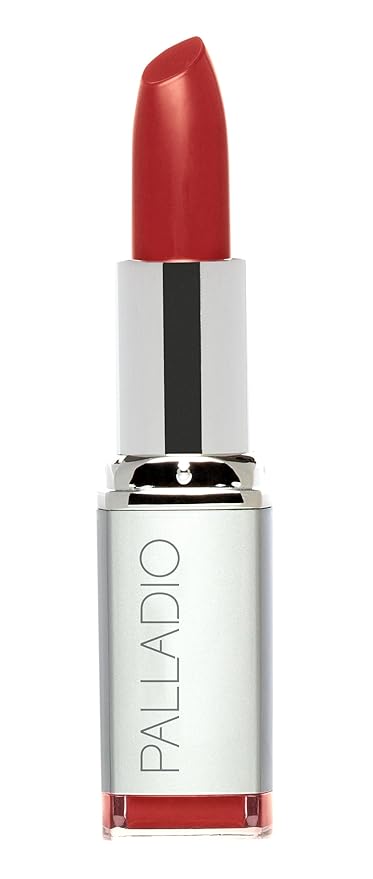 Palladio Herbal Lipstick, Rich Pigmented and Creamy Lipstick, Infused with Aloe Vera, Chamomile & Ginseng, Prevents Lips from Drying, Combats Fine Lines, Long Lasting Lipstick, Roseberry