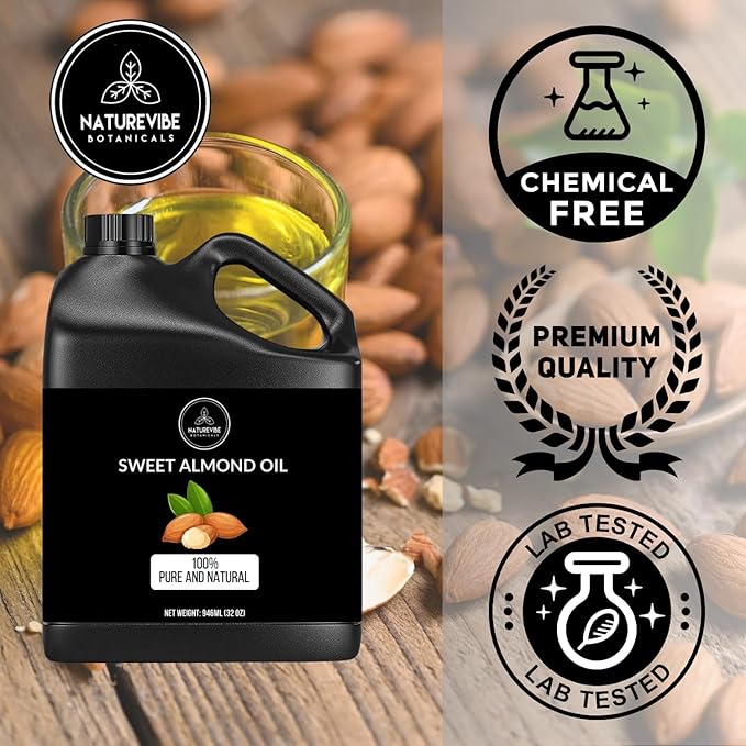 Naturevibe Botanicals Sweet Almond Oil 32