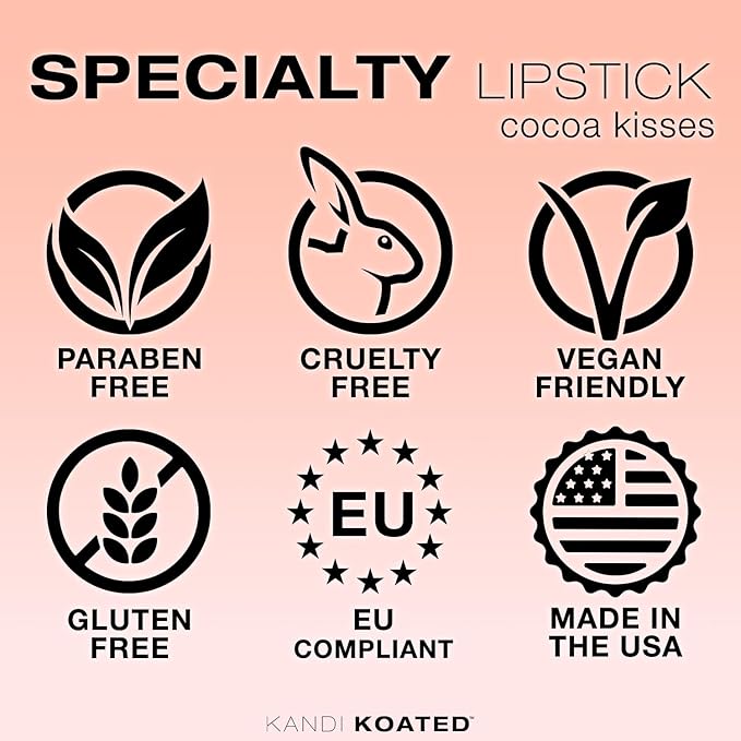 Kandi Koated Cocoa Kisses Lipstick - Special Edition Packaging