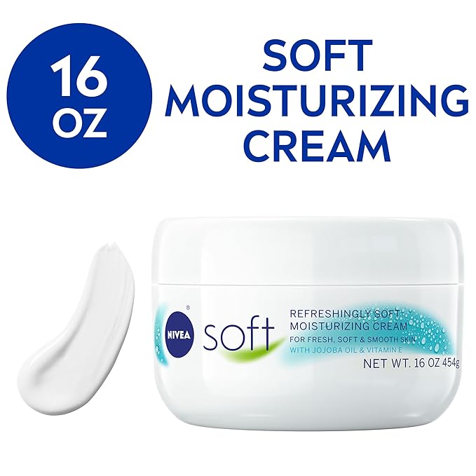 NIVEA Soft Cream, Refreshingly Soft Moisturizing