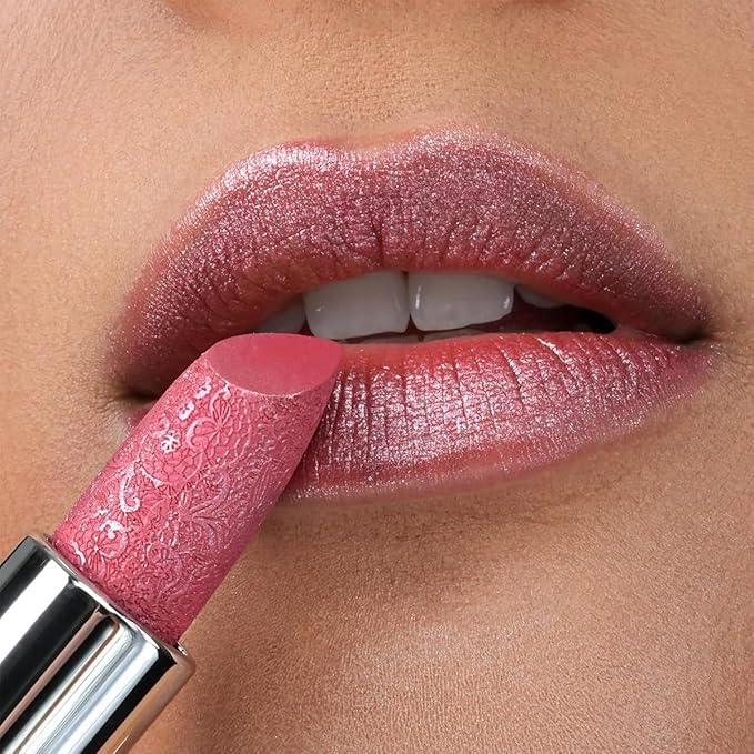 Glitter Lipstick for Women with Metallic 3D Shine Lipstick 14OZ