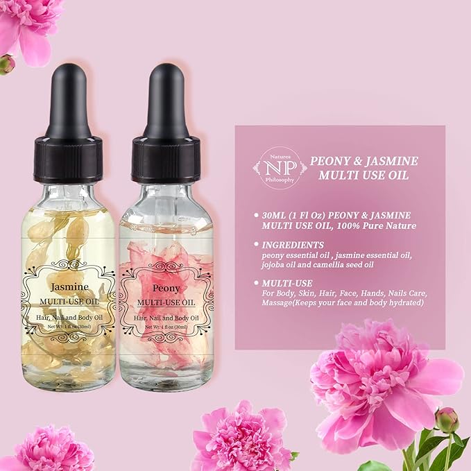 Peony Jasmine Multi Use Body Oil