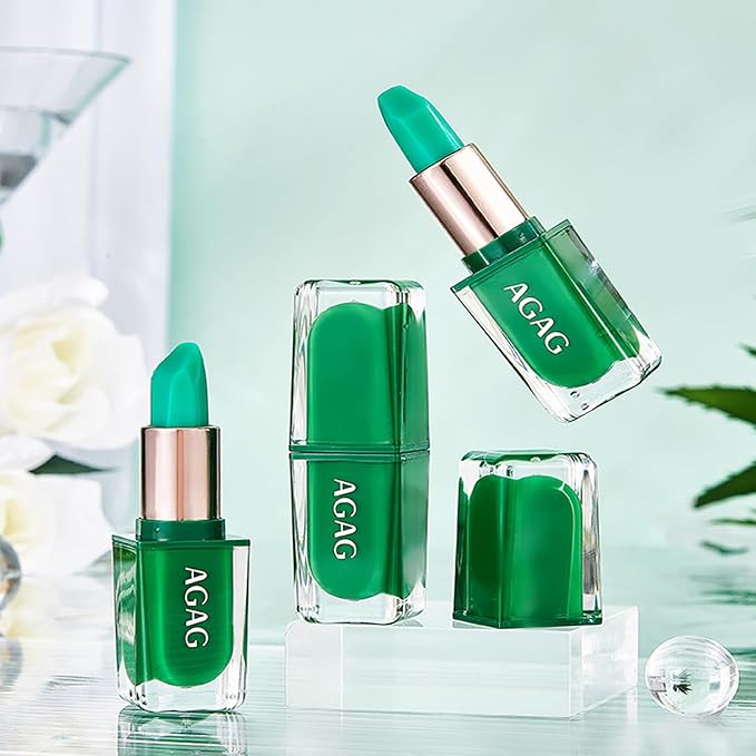 Aloe Vera Lipstick Lip Balm, Magic Temperature Colour Magic