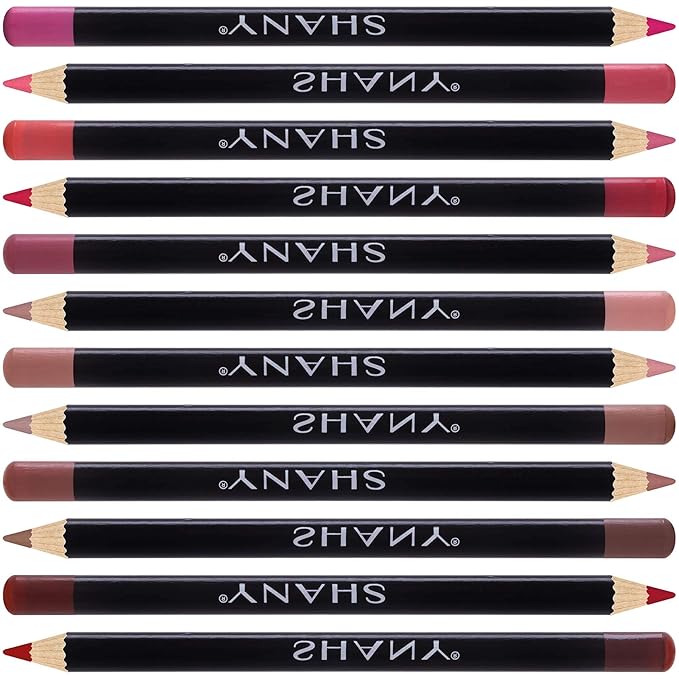SHANY Dreamy Dozen Matte Lip Liner Set Vegan Dozen