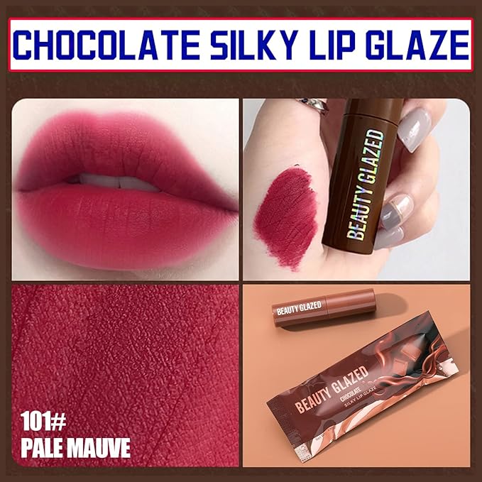 MIELIKKI Chocolate Matte Liquid Lipstick, Long Lasting Lip Long