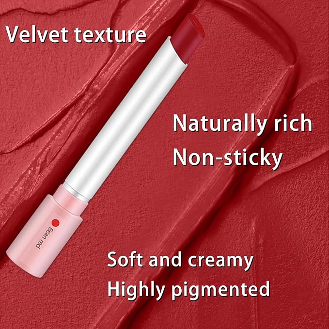 Matte Lipstick Set, 4 Colors Lip Tint Stains, Lipstick