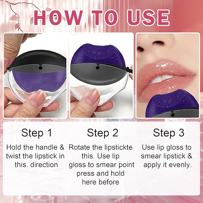 3 Colors Magic Color Changing Lipstick Matte Lazy Magic