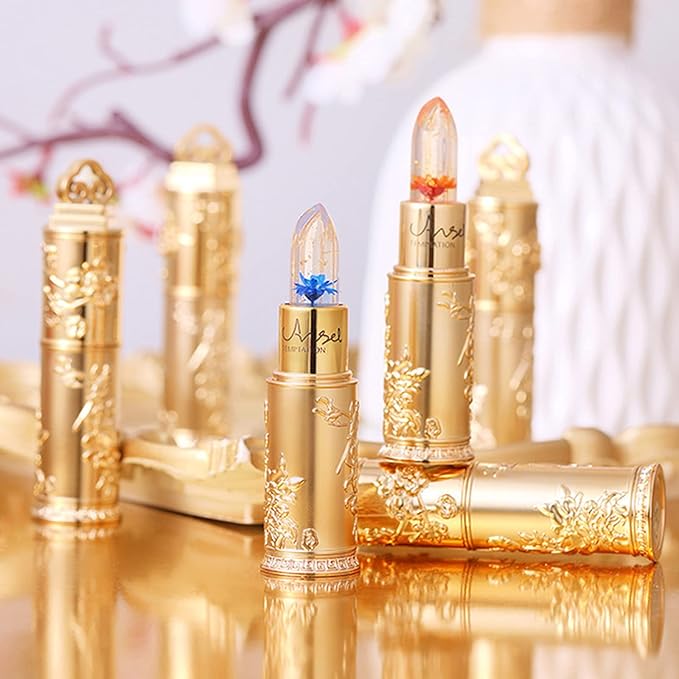 Color Changing Lipstick Flower Lipstick, Color Changing Jelly Changing
