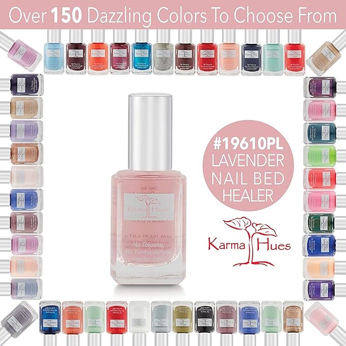 Karma Naturals Lavender Rx Nail Bed Healer – Restorative, Nontoxic, Vegan & Cruelty-Free Treatment for Damaged Nails