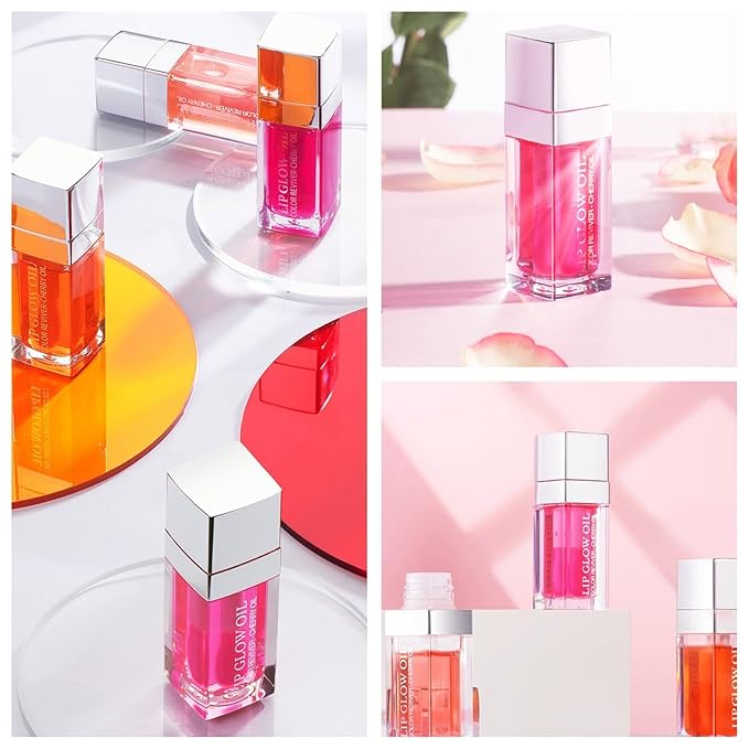 Plumping Lip Oil, Hydrating Lip Gloss