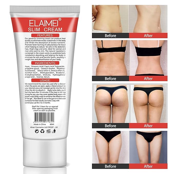 Hot Cream, Slimming Fat Burning Cream