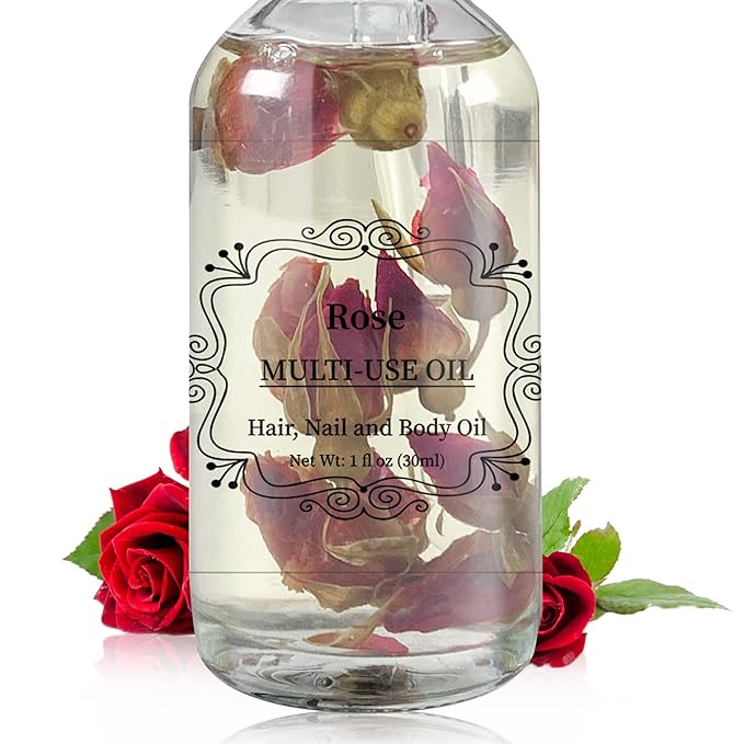 Rose Multi-Use Oil, Organic Plant Fragrant