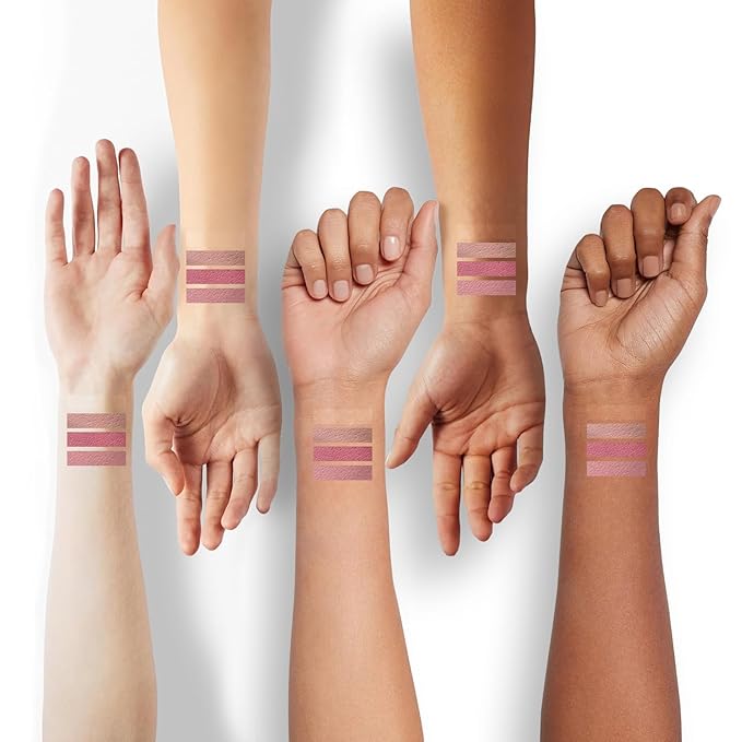 Lipstick for Women 4Pcs,Nude Lipstick Set,Lipstick Long Lasting,Velvet Lipstick