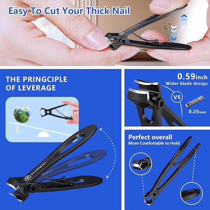 Toenail Clippers for Thick Nails
