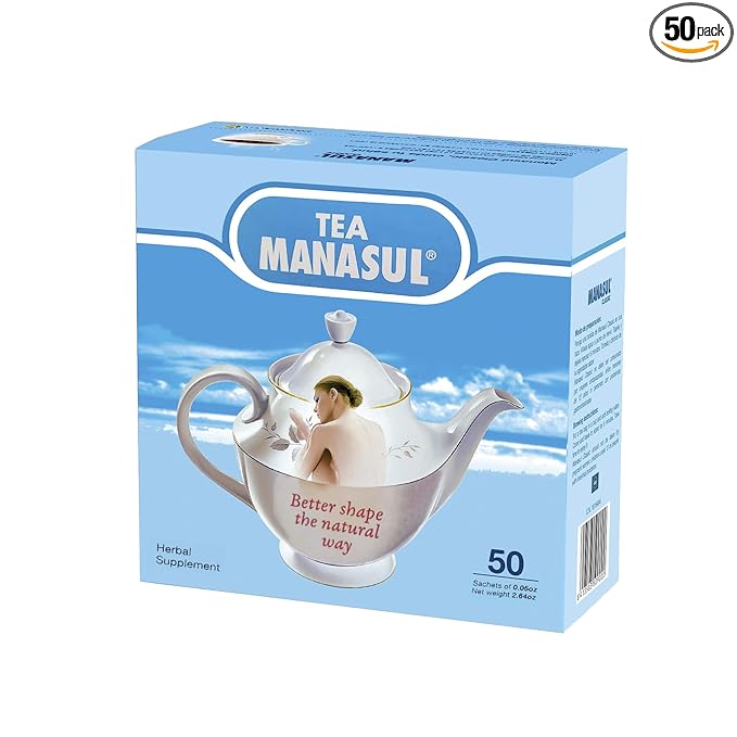 MANASUL CLASSIC - Laxative Infusion Based On Senna, Peppermint, Lemon Balm, Liquorice and Anise. Herbal Tea with Calming Effect. 50 Tea Sachets.