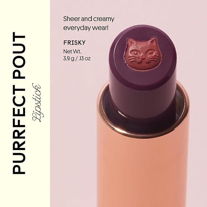 Winky Lux Purrfect Pout Lipstick, Semi Sheer Creamy