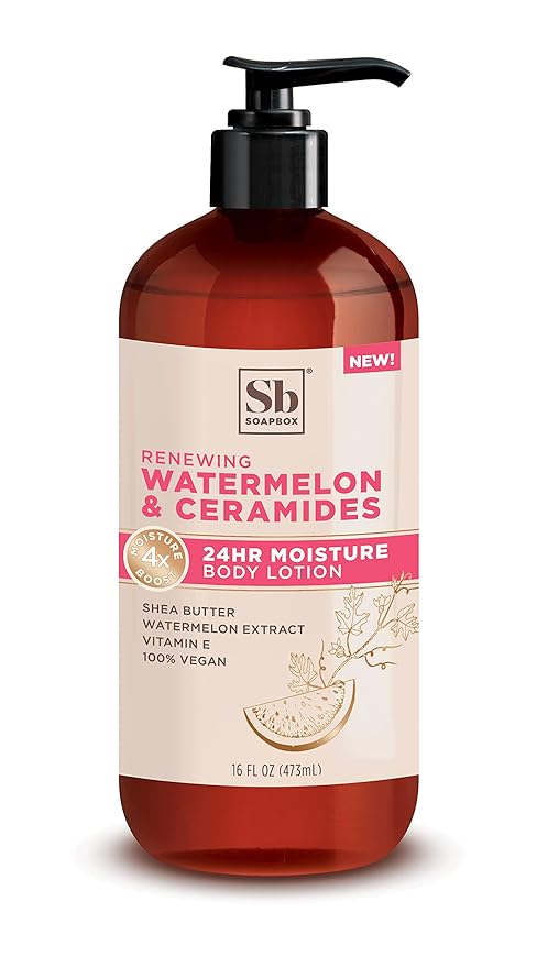 Soapbox Body Lotion, Watermelon & Ceramides