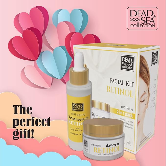 Dead Sea Collection Facial Kit Retinol (1.69fl.oz/50ml