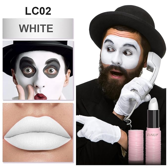 Eye Black Stick White Face Body Paint Football