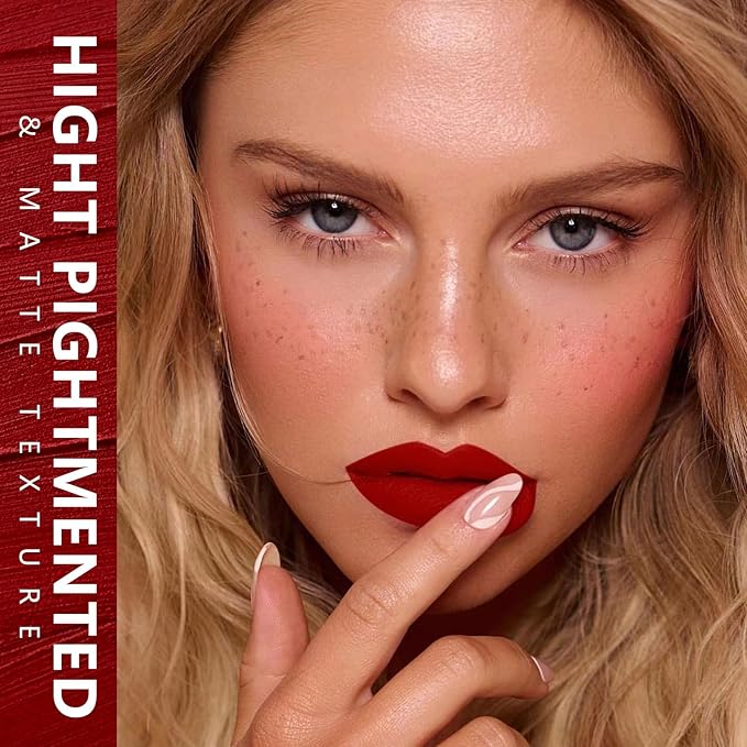 MAKI YIKA Red Lipstick for Women Color Stay Lipstick