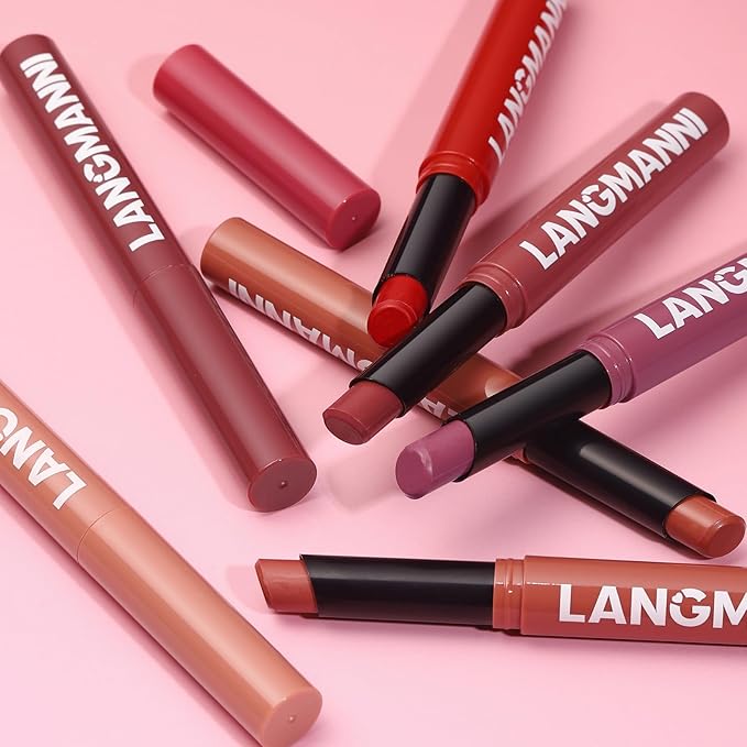 Jolilab 3 Pcs Velvet Matte Lipstick Nude Matte Lipstick