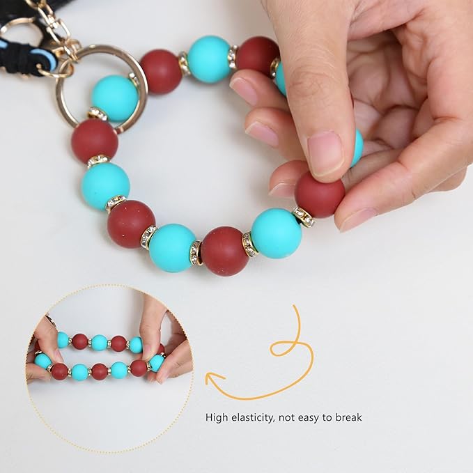 Lipstick Keychain, Leather Diamond Lip Gloss Holder, Stylish Gloss