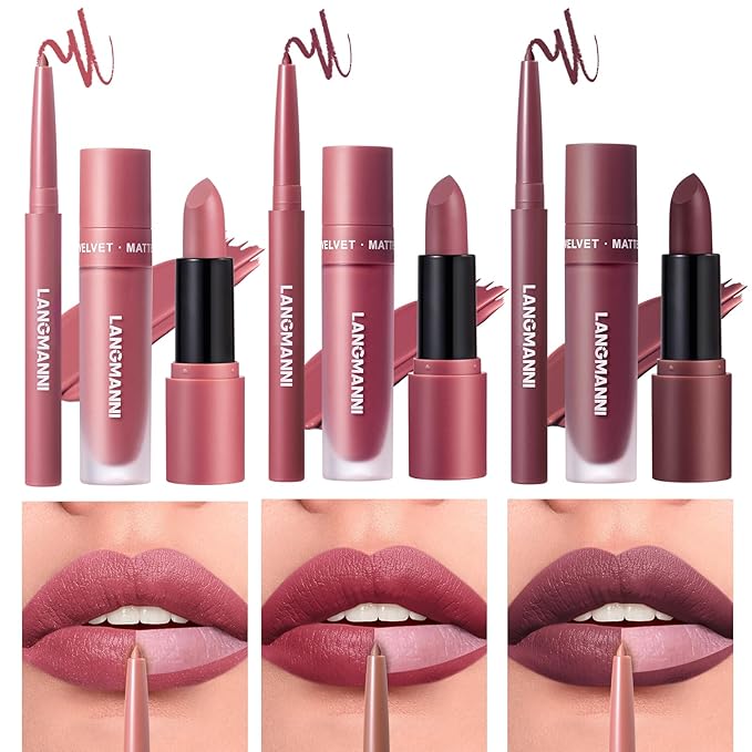 Jolilab 9 in 1 Matte Velvet Lipstick Set-Lip