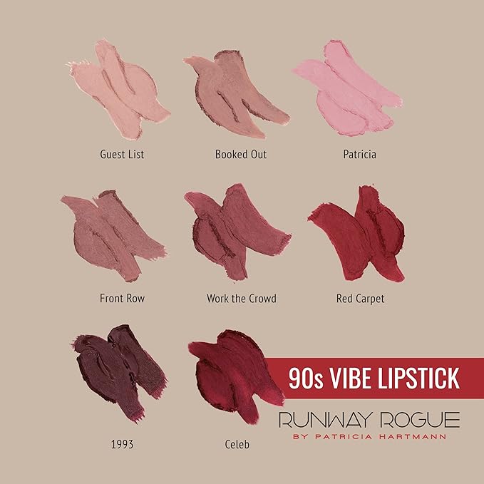 Runway Rogue 90s Vibe Lipstick, Moisturizing Matte Rich Rogue
