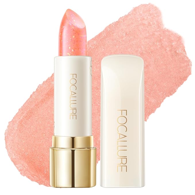 FOCALLURE Moisturizing Lipstick,Color Changing Tinted Lip Balm,Hydrating PH Lipstick,Col