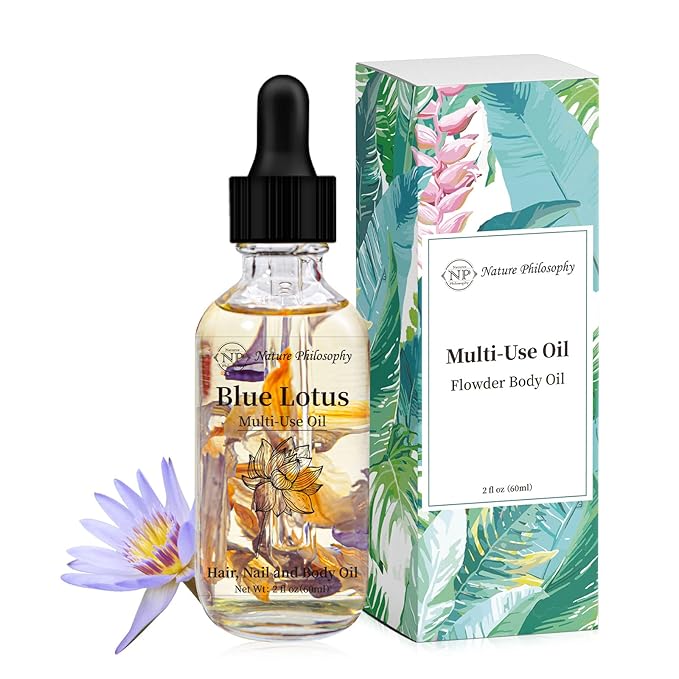 Blue Lotus Multi-Use Oil for Face,