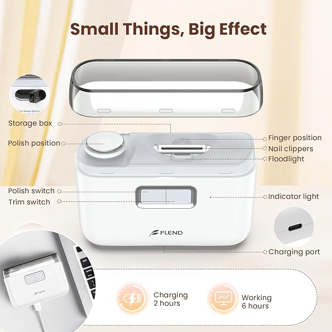 Electric Nail Clipper,Automatic Nail Clipper,Rechargeable