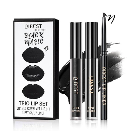 3 in 1 Black Lip Liner Pencil lipgloss