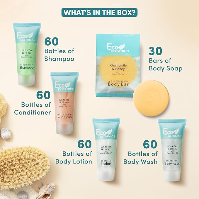 Eco Botanics Hotel Soaps & Toiletries 0.85oz