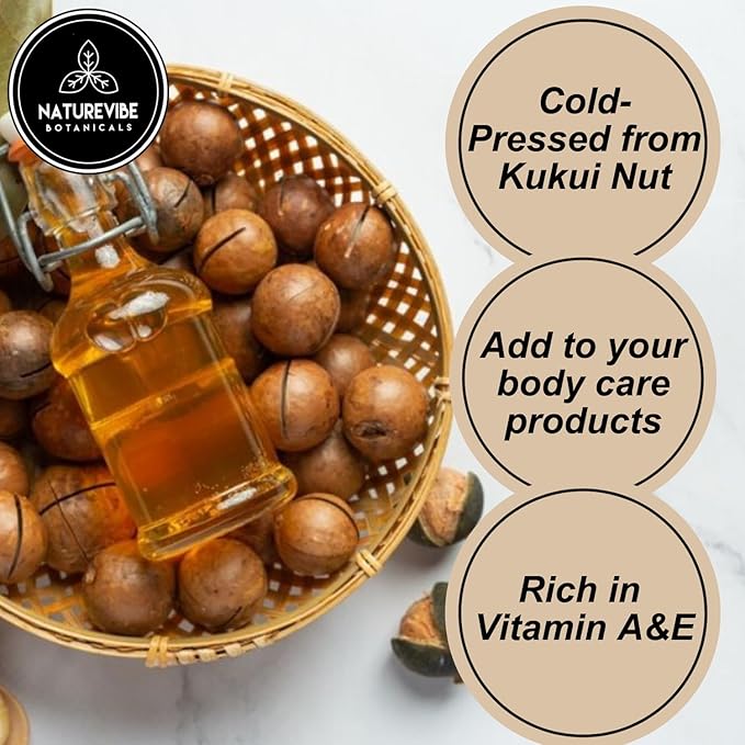 Naturevibe Botanicals Kukui Nut Oil 32