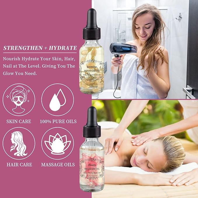 Peony Jasmine Multi Use Body Oil