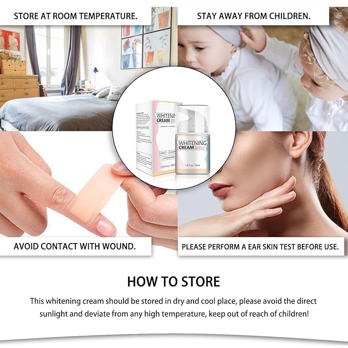 Skin Whitening Cream for Body,Underarm Lightening